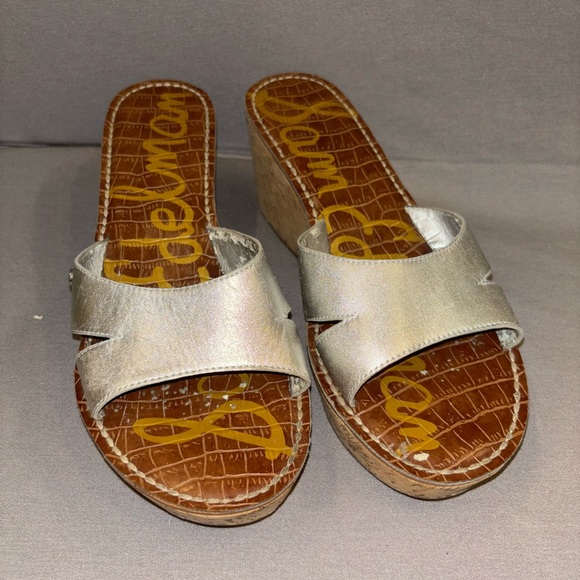 Sam Edelman wedge sandals women’s size 9.5 - Picture 2 of 6